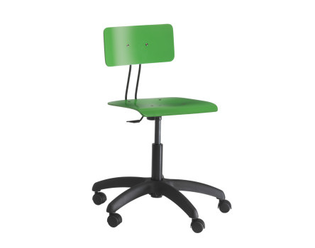 EIT - EmmeItalia Adjustable Designer Chair - Beech - Gas Piston -