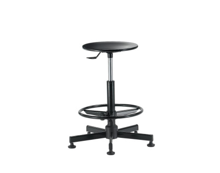 Drafting Stool Total Black