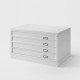 Draftech – A1 ECO XL Drawer Unit – 4 Drawers – White Draftech – A1 ECO XL Drawer Unit – 4 Drawers – White