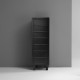Draftech SETTIMANALE ICON Drawer Unit 7 Drawers Black or White
