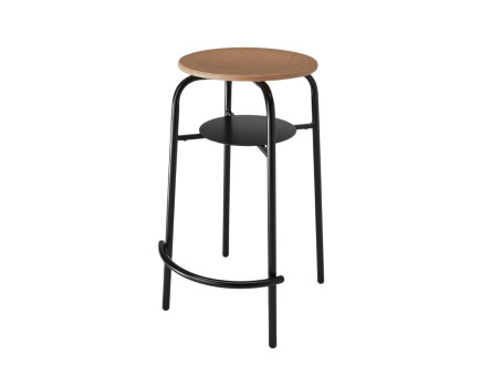 Sgabello alto Academia 66cm impilabile