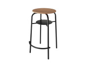 ACADEMIA66 | Sgabello 66cm impilabile Faggio o Nero