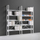 Libreria metallica 31x197x200 h 5+5 ripiani Libreria metallica 31x197x200 h 5+5 ripiani