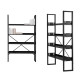 Metal bookshelf 4 shelves 31x100x166h Metal bookshelf 4 shelves 31x100x166h