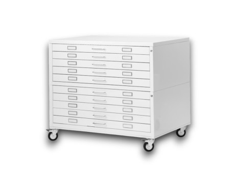 Draftech Filing Chest of Drawers--A0 Format -10 Drawers- Made in Italy