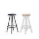 Stool 75 cm Black or White / beech