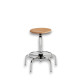 Beech Stool for Designer with Adjustable Footrest Beech Stool for Designer with Adjustable Footrest