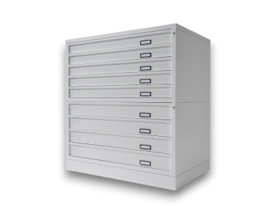 BRERA 9 | Draftech Cassettiera A1 XL 9 cassetti Bianco